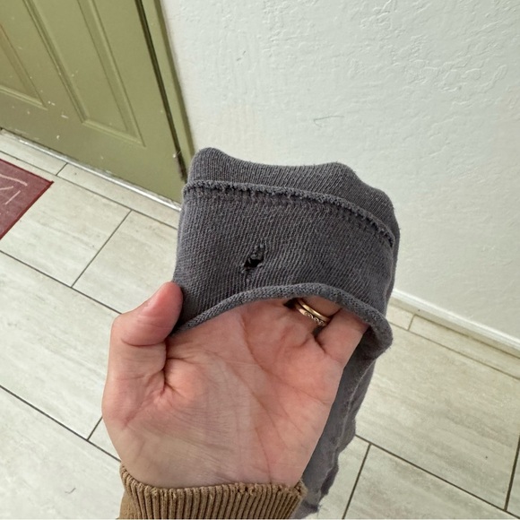 Free People Intimately Oversized Exposed Hem Henley Lounge Long Sleeve Small - Picture 9 of 9